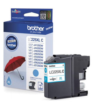 Brother LC-225XLC | Ink Cartridge | Cyan