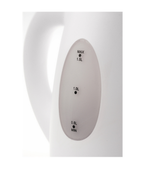 Adler | Kettle | AD 1207 | Standard | 2000 W | 1.5 L | Plastic | 360° rotational base | White