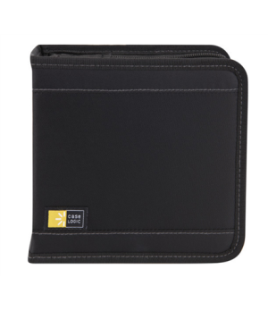 Case Logic | CD Wallet | 32 discs | Black | Nylon | Wallet holds 32 CDs or 16 with liner notesPatented ProSleeves® provide ultra