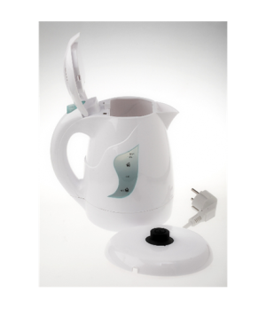 Adler | Kettle | AD 08 | Standard | 850 W | 1 L | Plastic | 360° rotational base | White