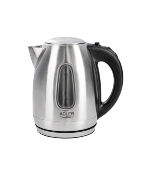 Adler | Kettle | AD 1223 | Standard | 2200 W | 1.7 L | Stainless steel | 360° rotational base | Stainless steel