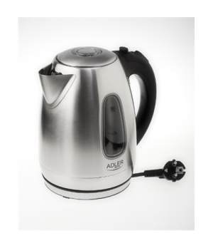 Adler | Kettle | AD 1223 | Standard | 2200 W | 1.7 L | Stainless steel | 360° rotational base | Stainless steel