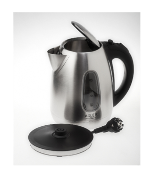 Adler | Kettle | AD 1223 | Standard | 2200 W | 1.7 L | Stainless steel | 360° rotational base | Stainless steel