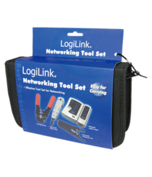 Logilink | Networking Tool Set with Bag, 4 parts