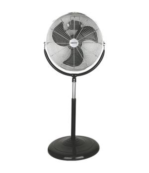 Camry | CR 7307 | Stand Fan | Black/Stainless steel | Diameter 45 cm | Number of speeds 3 | 180 W | No