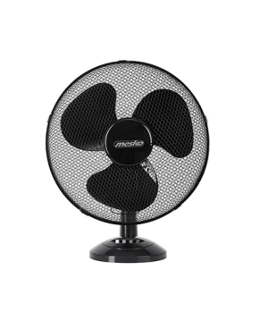 Mesko | Fan | MS 7308 | Table Fan | Black | Diameter 23 cm | Number of speeds 2 | Oscillation | 30 W | No