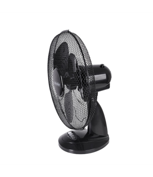 Mesko | Fan | MS 7308 | Table Fan | Black | Diameter 23 cm | Number of speeds 2 | Oscillation | 30 W | No