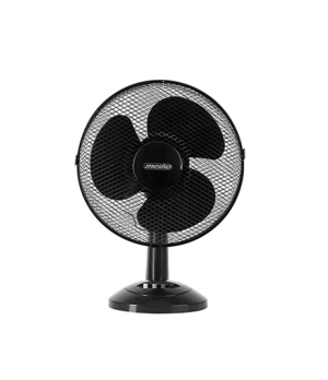 Mesko | Fan | MS 7309 | Table Fan | Black | Diameter 30 cm | Number of speeds 3 | Oscillation | 40 W | No