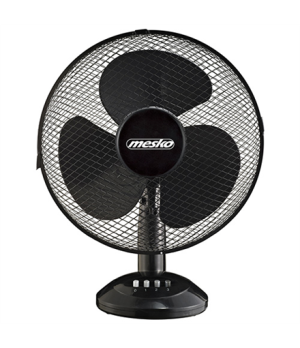 Mesko | Fan | MS 7310 | Table Fan | Black | Diameter 40 cm | Number of speeds 3 | Oscillation | 45 W | No