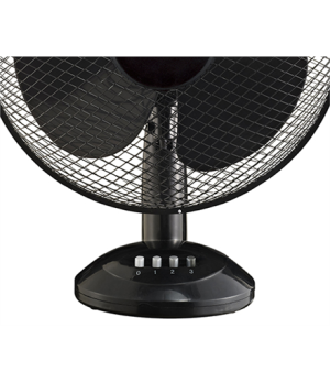 Mesko | Fan | MS 7310 | Table Fan | Black | Diameter 40 cm | Number of speeds 3 | Oscillation | 45 W | No