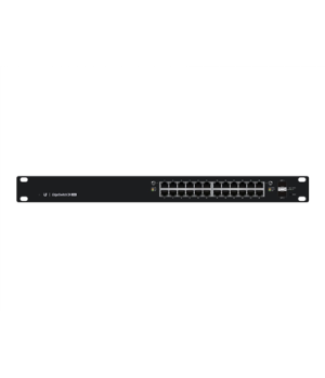 Ubiquiti | Switch | ES-24-250W | Web managed | Rackmountable | Gigabit Ethernet (copper) ports quantity 24 | SFP ports quantity 