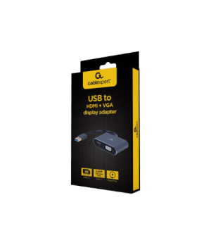 Cablexpert | USB display adapter | A-USB3-HDMIVGA-01 | USB 3.0 Type-A | 0.15 m