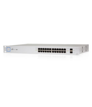 Ubiquiti | US-24-250W | Web managed | Rackmountable | Gigabit Ethernet (copper) ports quantity 24 | SFP ports quantity 2 | 12 mo