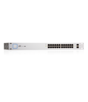 Ubiquiti | US-24-250W | Web managed | Rackmountable | Gigabit Ethernet (copper) ports quantity 24 | SFP ports quantity 2 | 12 mo