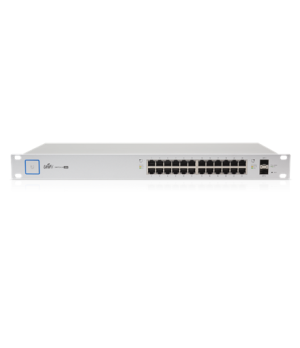 Ubiquiti | US-24-250W | Web managed | Rackmountable | Gigabit Ethernet (copper) ports quantity 24 | SFP ports quantity 2 | 12 mo