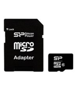 Silicon Power | 16 GB | MicroSDHC | Flash memory class 10 | SD adapter