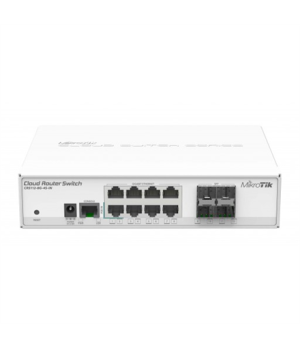 MikroTik | Switch | CRS112-8G-4S-IN | Managed L3 | Desktop | 1 Gbps (RJ-45) ports quantity 8 | SFP ports quantity 4 | 12 month(s