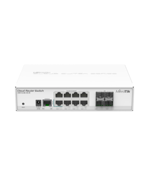 MikroTik | Switch | CRS112-8G-4S-IN | Managed L3 | Desktop | 1 Gbps (RJ-45) ports quantity 8 | SFP ports quantity 4 | 12 month(s