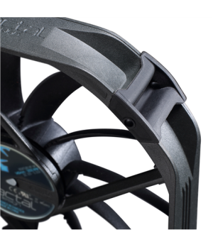 Fractal Design | FD-FAN-VENT-HF14-BK | Black, Grey | Fan