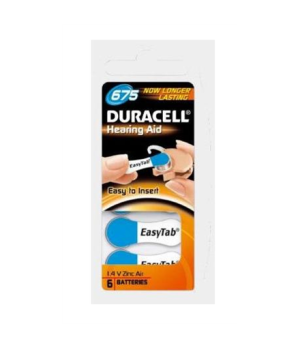 Duracell | A675/DA675/ZL675 | Zinc air cells | 6 pc(s)