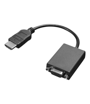 Lenovo Black | HDMI | VGA | HDMI to VGA | 0.2 m