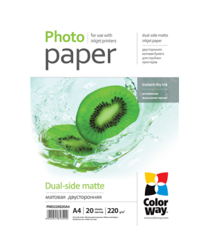 220 g/m² | A4 | Matte Dual-Side Photo Paper