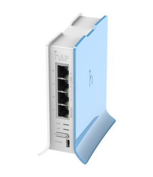 MikroTik | Access Point | RB941-2nD-TC hAP Lite | 802.11n | 2.4GHz | 10/100 Mbit/s | Ethernet LAN (RJ-45) ports 4 | MU-MiMO Yes 