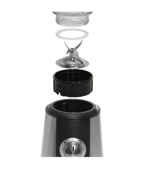 Tristar | Blender | BL-4430 | Tabletop | 500 W | Jar material Glass | Jar capacity 1.5 L | Ice crushing | Black/Stainless steel