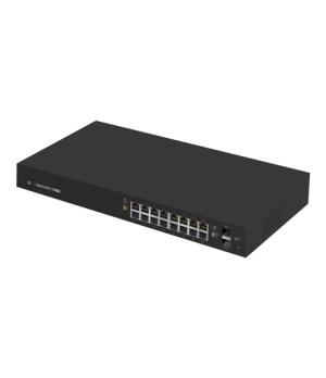 Ubiquiti | EdgeSwitch | ES-16-150W | Web managed | Rackmountable | 1 Gbps (RJ-45) ports quantity 16 | SFP ports quantity 2 | 12 