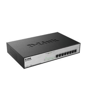 D-Link | Switch | DGS-1008MP | Unmanaged | Rack mountable | 1 Gbps (RJ-45) ports quantity 8 | PoE ports quantity 8 | Power suppl