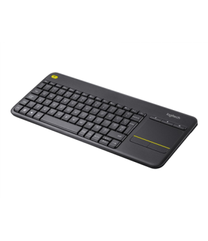 Logitech | K400 Plus | Keyboard with Trackpad | Wireless | NL | Black | USB port | 380 g