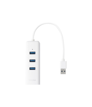 TP-LINK | USB 3.0 3-Port Hub & Gigabit Ethernet Adapter 2 in 1 USB Adapter | UE330