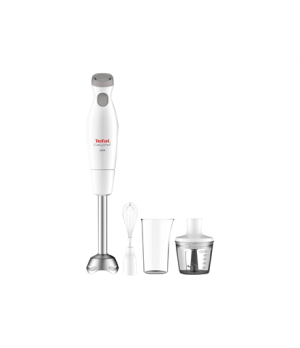 TEFAL | Blender | Easychef HB453138 | Hand Blender | 450 W | Number of speeds 2 | Turbo mode | Chopper | White