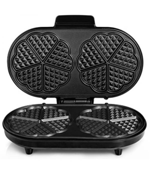 Tristar | Waffle maker | WF-2120 | 1200 W | Number of pastry 10 | Heart shaped | Black