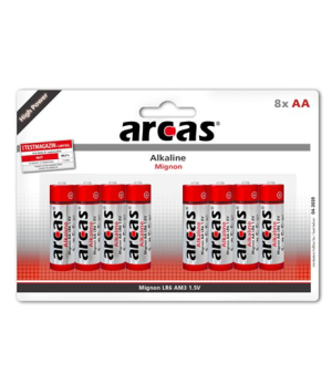 Arcas | AA/LR6 | Alkaline | 8 pc(s)