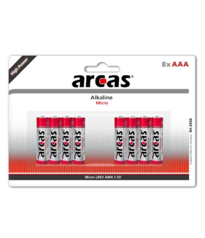 Arcas | AAA/LR03 | Alkaline | 8 pc(s)