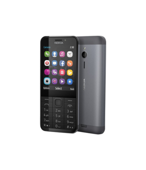 Nokia | 230 | Dark Silver | 2.8 " | TFT | 16 MB | N/A MB | Dual SIM | Mini-SIM | Bluetooth | 3.0 | USB version microUSB 1.1 | Bu