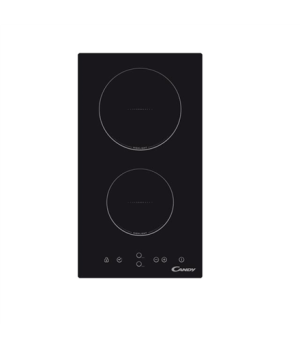 Candy | Domino | CDH 30 | Vitroceramic | Number of burners/cooking zones 2 | Touch | Timer | Black | Display