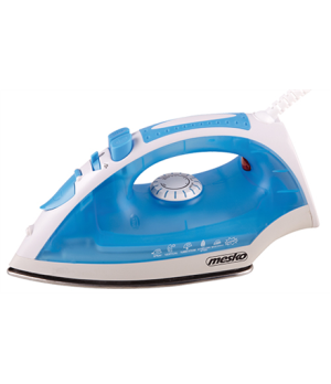 Iron | Mesko | MS 5023 | With cord | 2200 W | Blue/White