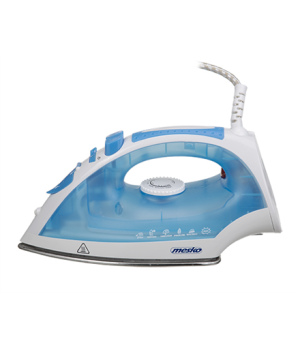 Iron | Mesko | MS 5023 | With cord | 2200 W | Blue/White