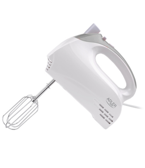 Adler | Mixer | AD 4201 g | Hand Mixer | 300 W | Number of speeds 5 | Turbo mode | White