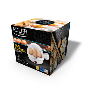 Adler | Egg Boiler | AD 4459 | White | 450 W | Eggs capacity 7