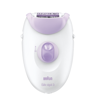 Braun Epilator Silk-Epil 3 SE3170 L Bulb lifetime (flashes) Not applicable Number of power levels 2 White/Purple