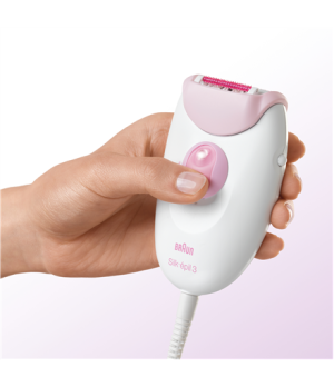 Braun Epilator Silk-Epil 3 SE3170 L Bulb lifetime (flashes) Not applicable Number of power levels 2 White/Purple