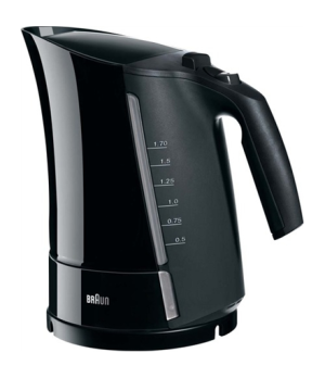 Braun | WK 300 | Standard kettle | 2200 W | 1.7 L | Plastic | 360° rotational base | Black