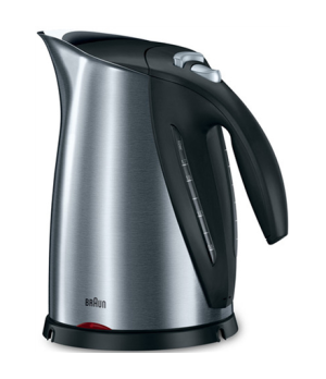 Braun WK 600 Standard kettle 2200 W 1.7 L Stainless steel 360° rotational base Stainless steel