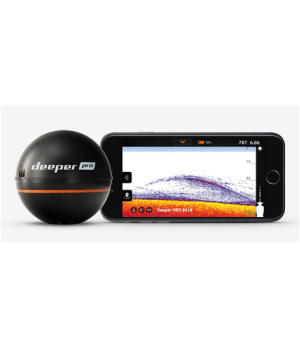 Deeper | Smart Fishfinder Sonar Pro, Wifi for iOS, Android | Li-Polymer, 3.7V | Sonar | 65 mm diameter mm | Deeper Smart Sonar P