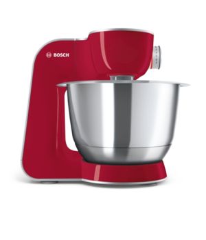 Bosch | MUM58720 | 1000 W | Number of speeds 7 | Bowl capacity 3.9 L | Grey, Red, Stainless