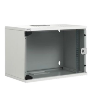 Digitus | 9U wall mounting cabinet | DN-19 09-U-S-1 | Grey | Safety class rating IP20. Lockable safety-glass door. 200° door ope