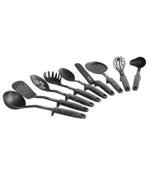 Stoneline | Kitchen utensil set | 9 pc(s) | Dishwasher proof | black